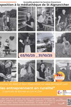Exposition "Elles entreprennent en ruralité"