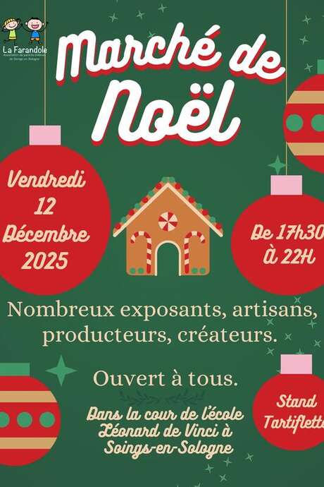 Marché de Noël à Soings en Sologne