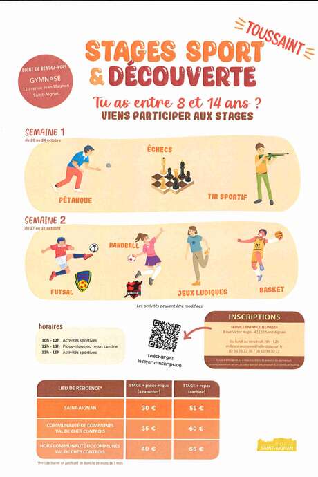 Stages sport et découverte