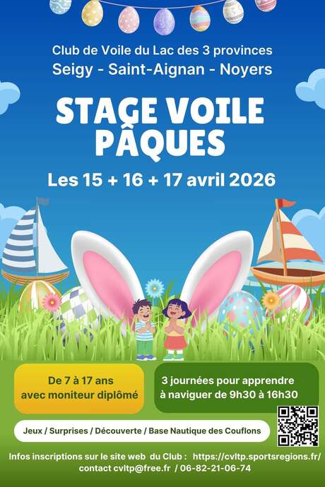 Stage de voile de 7 à 17 ans