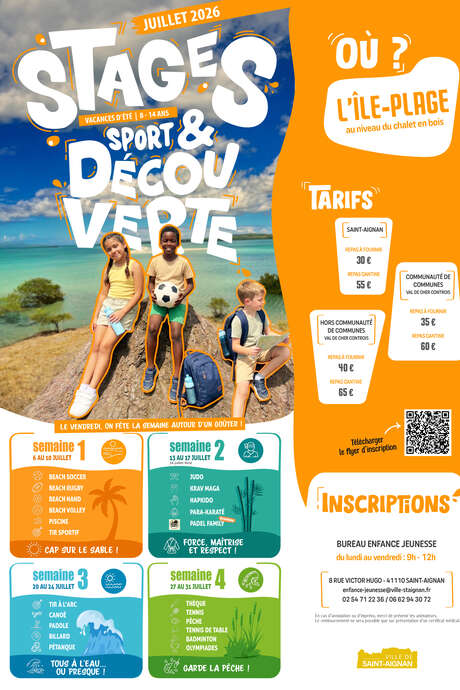 Stages sport et découverte