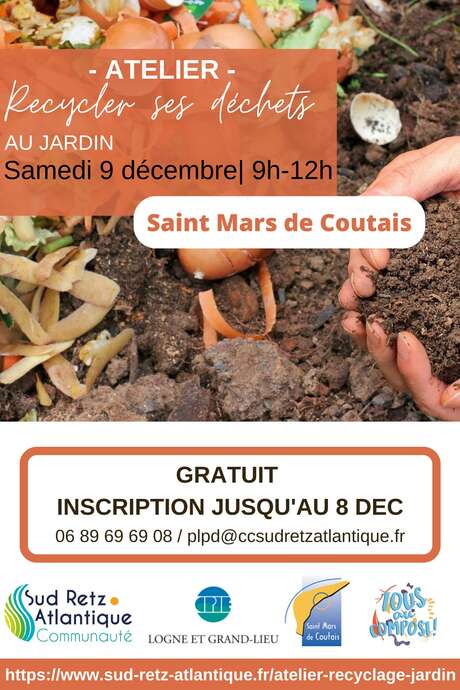 ATELIER "RECYCLER SES DÉCHETS AU JARDIN"