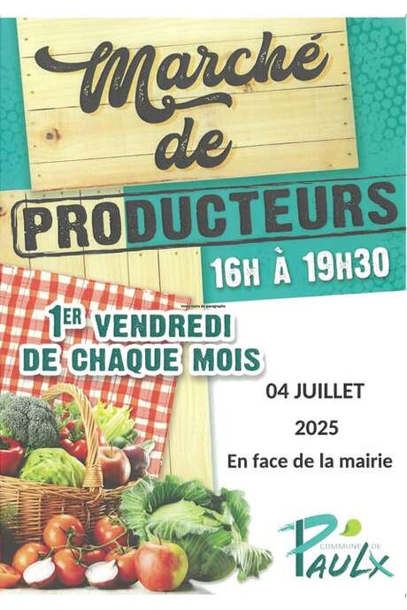 MARCHÉ DE PRODUCTEURS DE PAULX