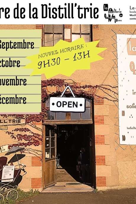 LA DISTILL'TRIE EST OUVERTE!