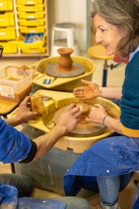ATELIER DE CÉRAMIQUE LIBRE D'ART -  - TOUR DE POTIER