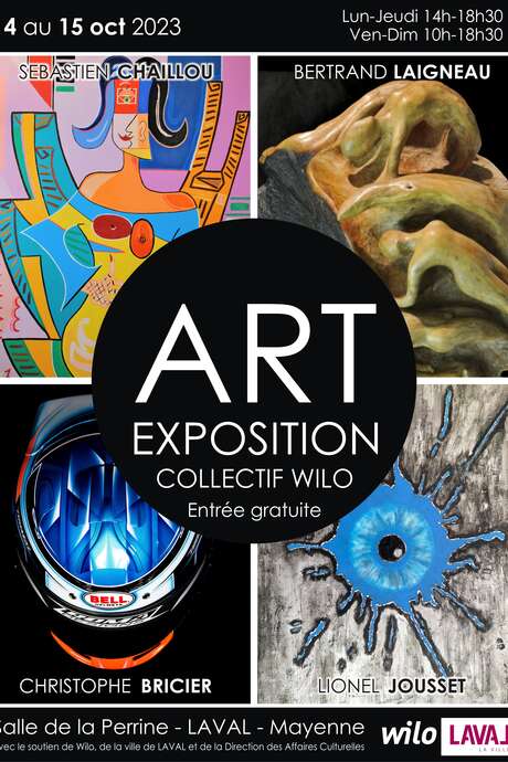 EXPOSITION COLLECTIF WILO À LA PERRINE