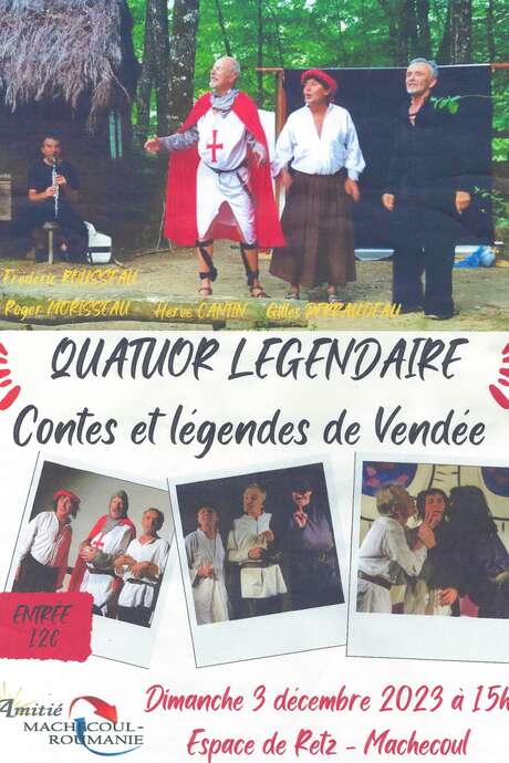 SPECTACLE "CONTES ET LÉGENDES DE VENDÉE" SPECTACLE "CONTES ET LÉGENDES DE VENDÉE"