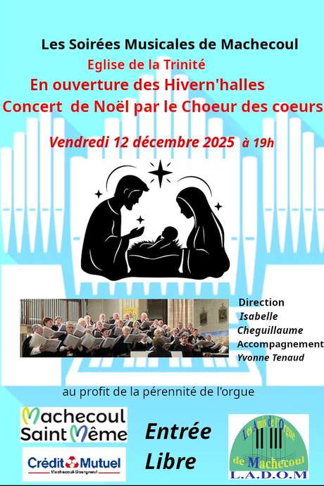 CONCERT DE NOËL PAR LES AMIS DE L'ORGUE