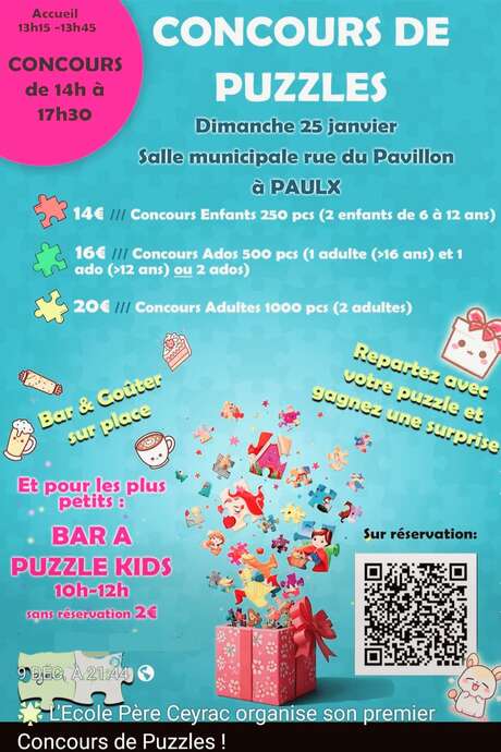 CONCOURS DE PUZZLE A PAULX