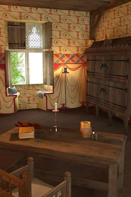 CONFÉRENCE : LA RESTITUTION 3D DE LA SALLE DES PLAIDS DU MANOIR DE LA COUR