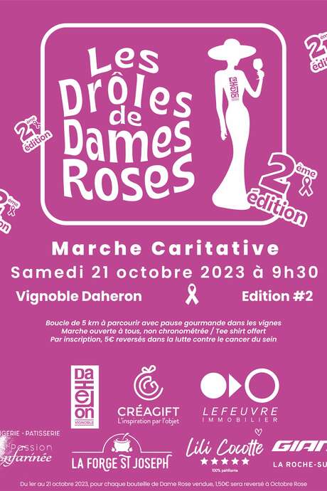 MARCHE "LES DRÔLES DE DAMES ROSES"
