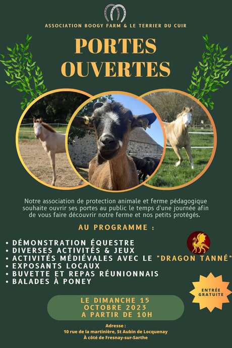 Portes ouvertes de l'associaiton boogy farm