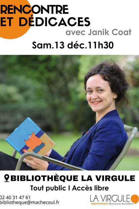RENCONTRE LECTURE ET DEDICACES AVEC JANIK COAT