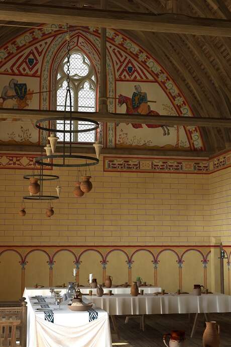 RESTITUTION DE LA SALLE D’APPARAT EN 3D