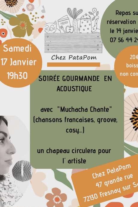 Soirée concert avec Muchacha Chante