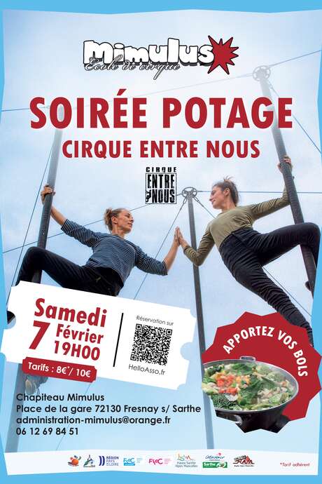 Soirée potage et spectacle