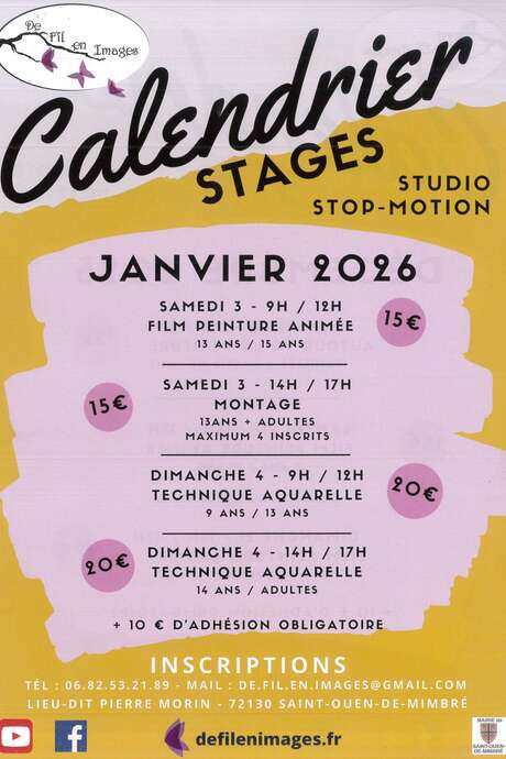 Ateliers stop-motion