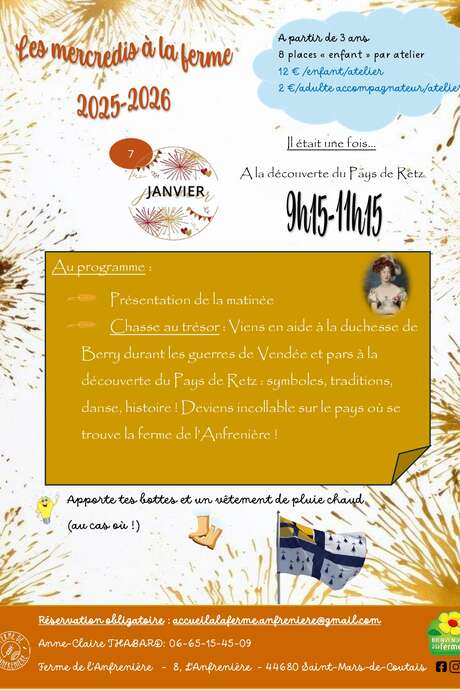 LES MERCREDIS A LA FERME CHASSE AU TRÉSOR