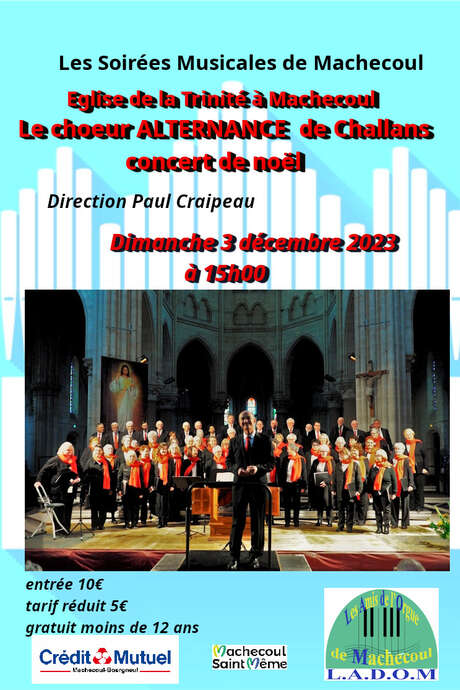 CONCERT DE NOËL PAR LES AMIS DE L'ORGUE