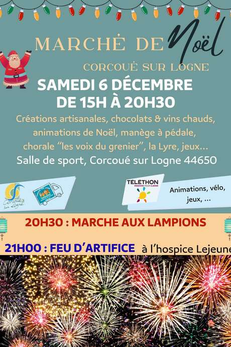 MARCHÉ DE NOËL CORCOUÉ SUR LOGNE