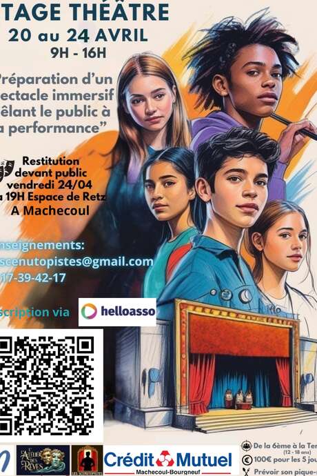 STAGE DE THÉÂTRE ENFANTS/ADOS