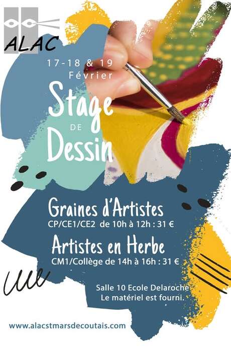 Stage de dessin pour enfants