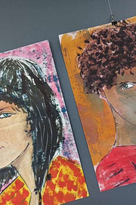 Exposition des peintures de Pierre Zahnd