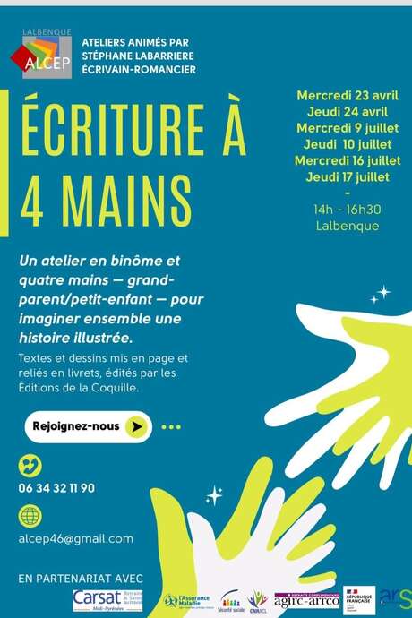 Ecriture à 4 mains