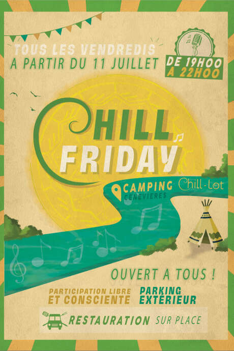 Chill Friday au camping Chill-Lot