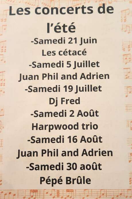 Concert au restaurant Au bout de la rue: DJ Fred