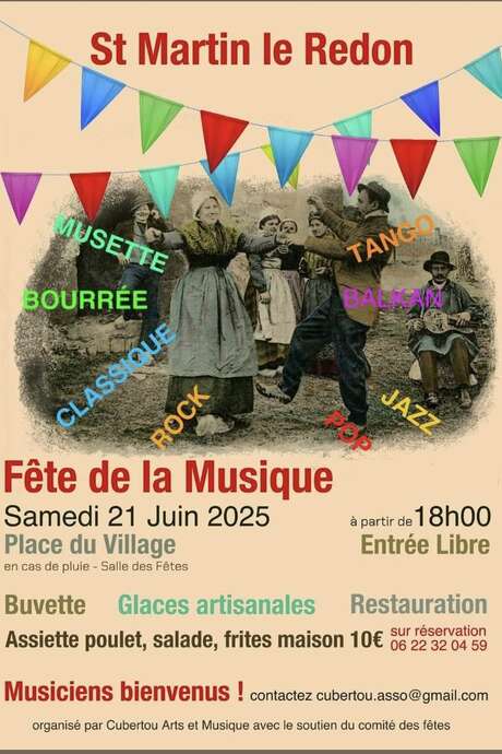 Fête de la Musique à Saint-Martin-le-Redon