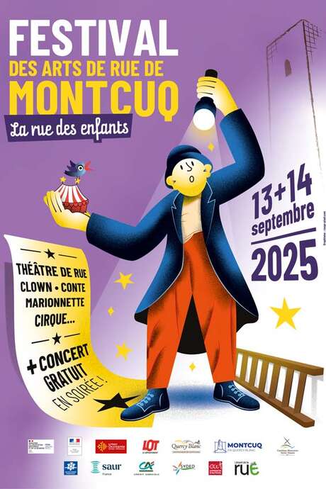 Festival "La Rue des Enfants" à Montcuq