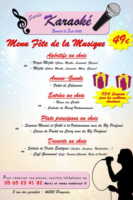 Fête de la Musique au restaurant Vietnam