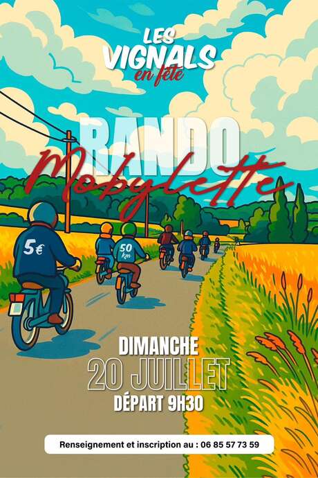 Rando Mobylettes aux Vignals