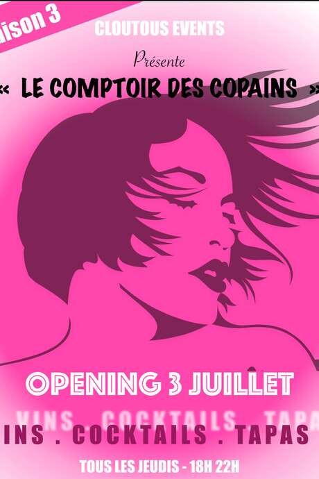 Le Comptoir des Copains au Château des Cloutous