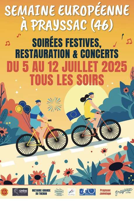 19ème Semaine Européenne de Cyclotourisme: repas festif d'ouverture
