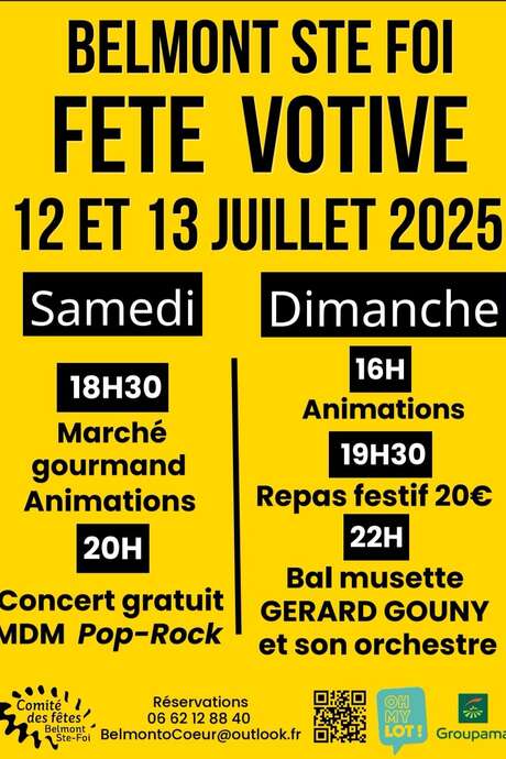 Fête votive de Belmont Sainte-Foi