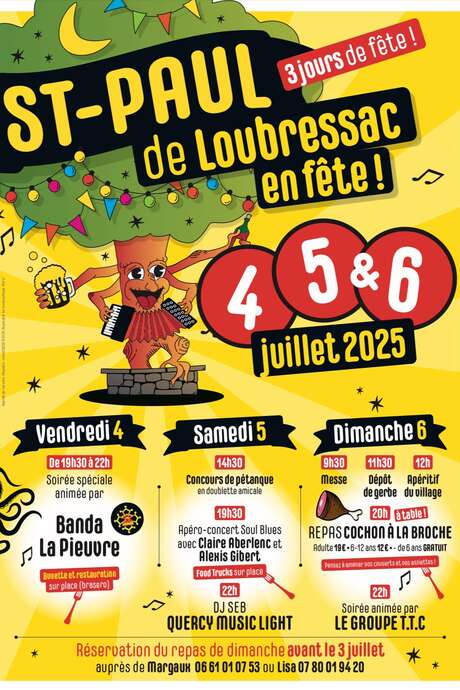 Fête Votive de Saint-Paul-de-Loubressac