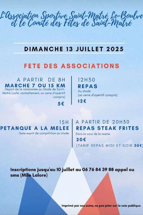 Fête des associations à Saint-Matré