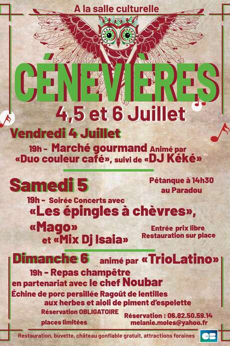 Fête Votive à Cénevières