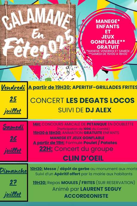 Fête Votive de Calamane