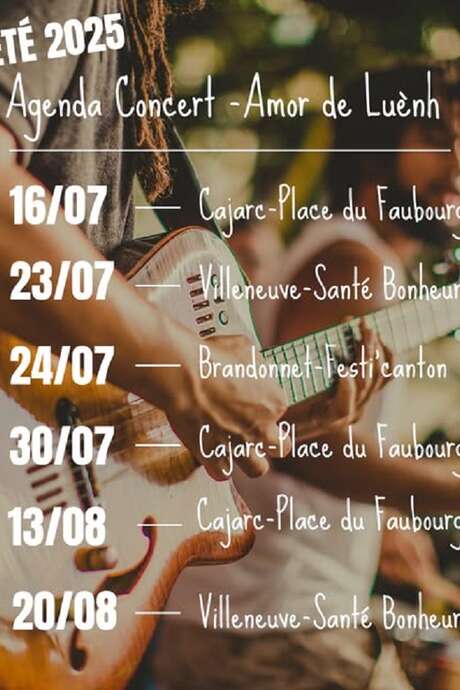 Concert à Cajarc, Amor de luènh