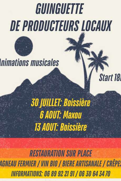 Guinguette des producteurs locaux