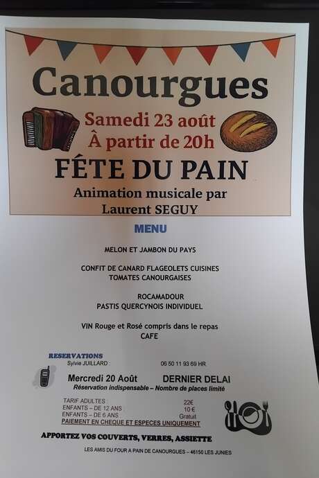 Fête du pain à Canourgues (Les Junies)