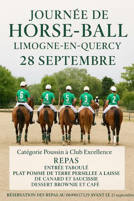 Journée de Horse-Ball à Limogne