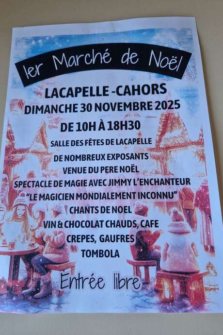 Marché de Noël à Lacapelle (Cahors)