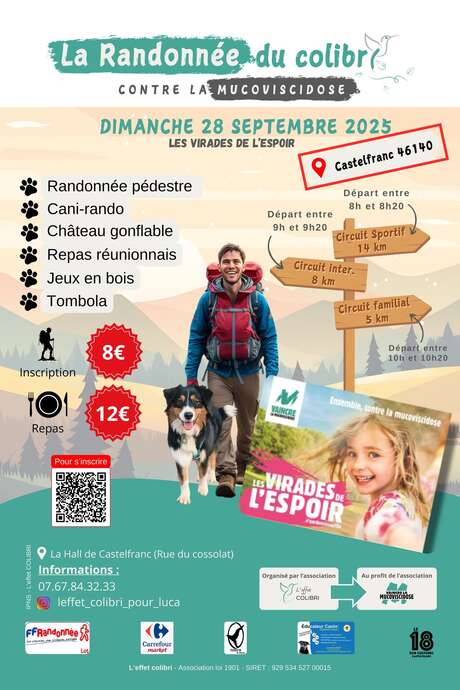 La randonnée du colibri 2025