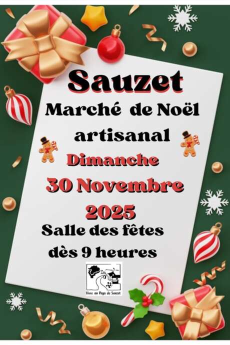 Marché de Noël Artisanal de Sauzet