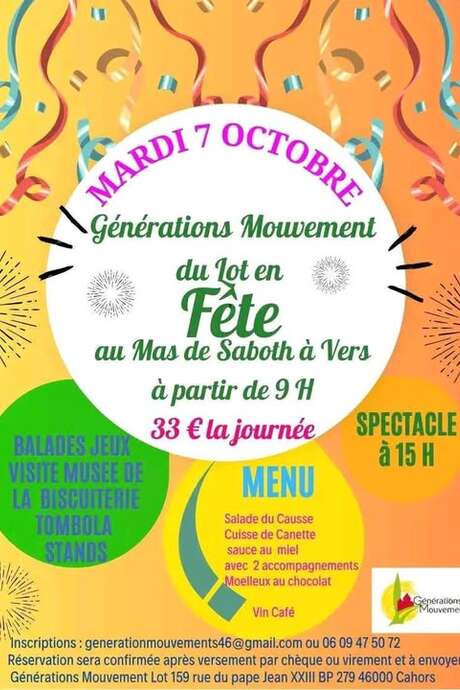 Générations Mouvement en fête