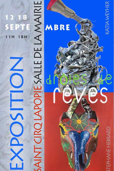 Exposition à la salle de la mairie : "Drôles de rêves"
